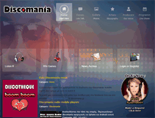 Tablet Screenshot of discomania.gr