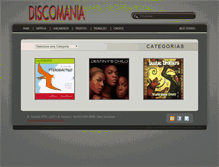 Tablet Screenshot of discomania.com.br